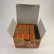 Sony 60 Minute Premium Mini DV Tape Video Cassette DVM60PR4 4 Tapes