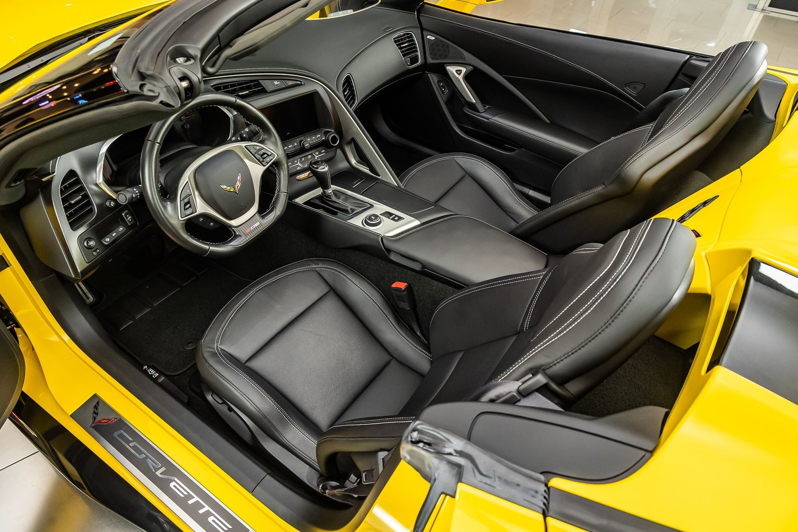 2017 Yellow Chevrolet Corvette Z06  | C7 Corvette Photo 2