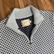 Long Wharf Supply Co Edgartown SeaWell Quarter Zip Men's XL Fisherman Sweater