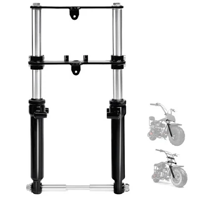 ORYXEARTH Mini Bike Front Fork Suspension Universal Shock Absorber Set for Pit Dirt Bike