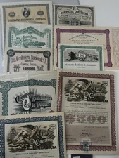 Stock Bond Poster Maya Mexico Cerveza Mesilla Telmex Banco Monterrey Skull Libro