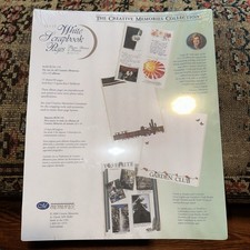 CREATIVE MEMORIES 12x15 White Scrapbook Pages 15 Sheets 30 Pages RCM-15S 2000 