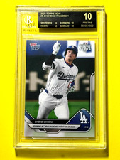 2025 TOPPS NOW TOKYO SERIES #5 SHOHEI OHTANI BGS 10 BLACK LABEL 3991