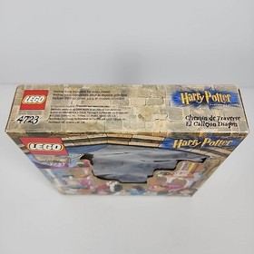 (Empty Box Only) LEGO 4723 Harry Potter: Diagon Alley Shops 2001 Box Only