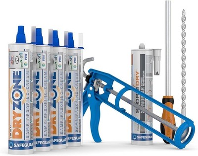 Dryzone Horizontalsperre Kit (24 m) - Injektionscreme gegen feuchte Wände