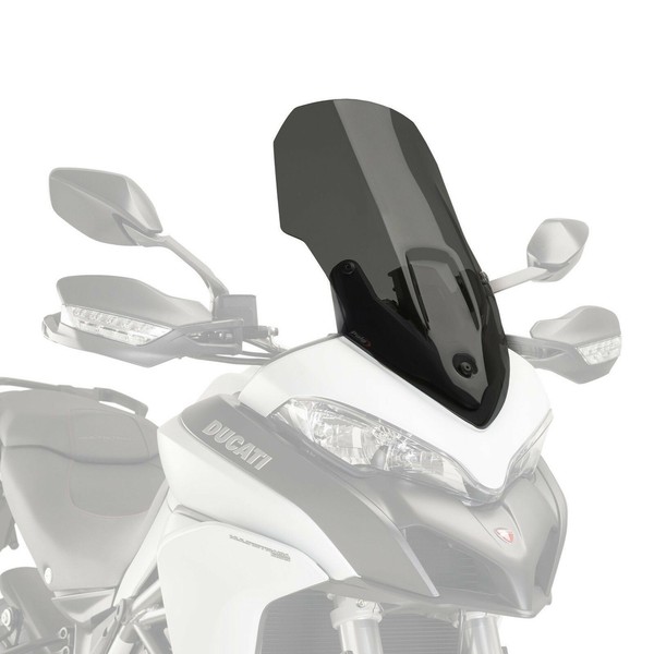 Puig Touring Scheibe Windschutz Dark Smoke Ducati Multistrada 950/S 2017-2021-image