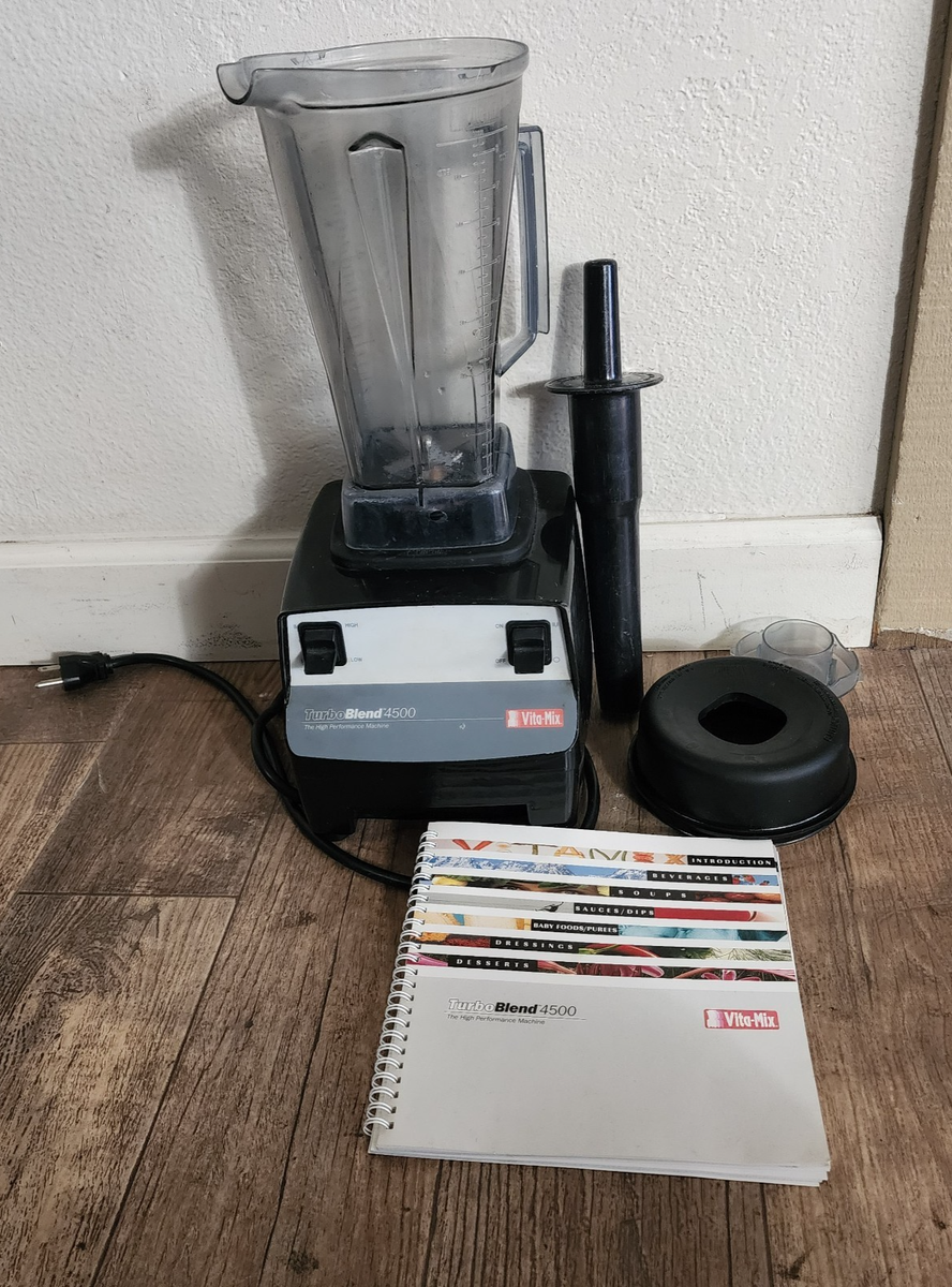 Vitamix Creations Turbo High Low Setting Blender W/ Recipe Book
