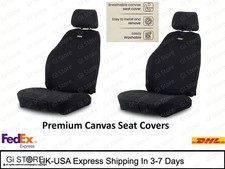 1986-1995 Suzuki Samurai Front Upholstery Only Seat Covers Black
