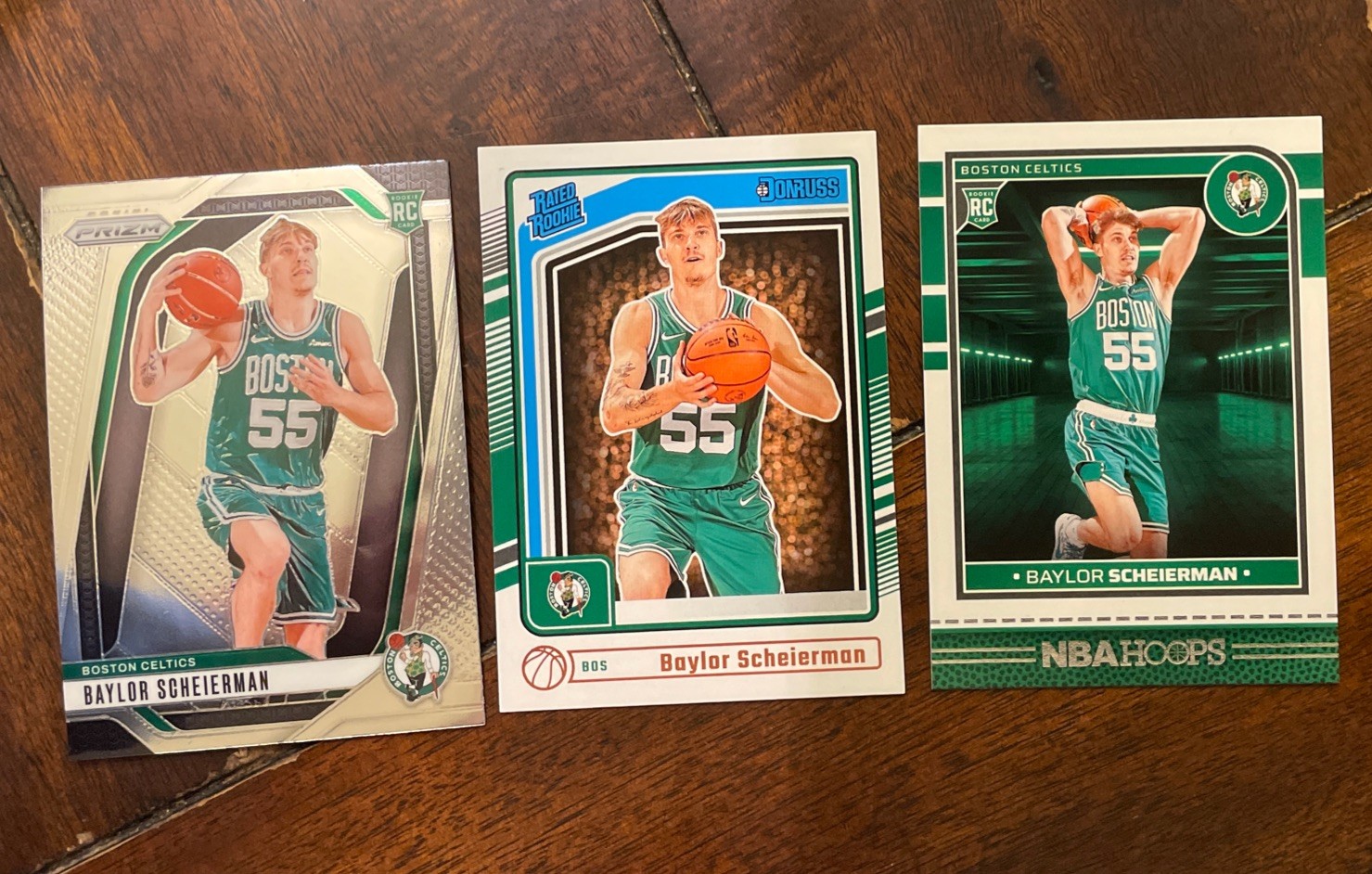 2024-25 Panini Prizm - Baylor Scheierman #236 (RC)