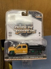 Greenlight Chevrolet Silverado 3500 Double Cabine Dump Truck 2017 1:64 46040B