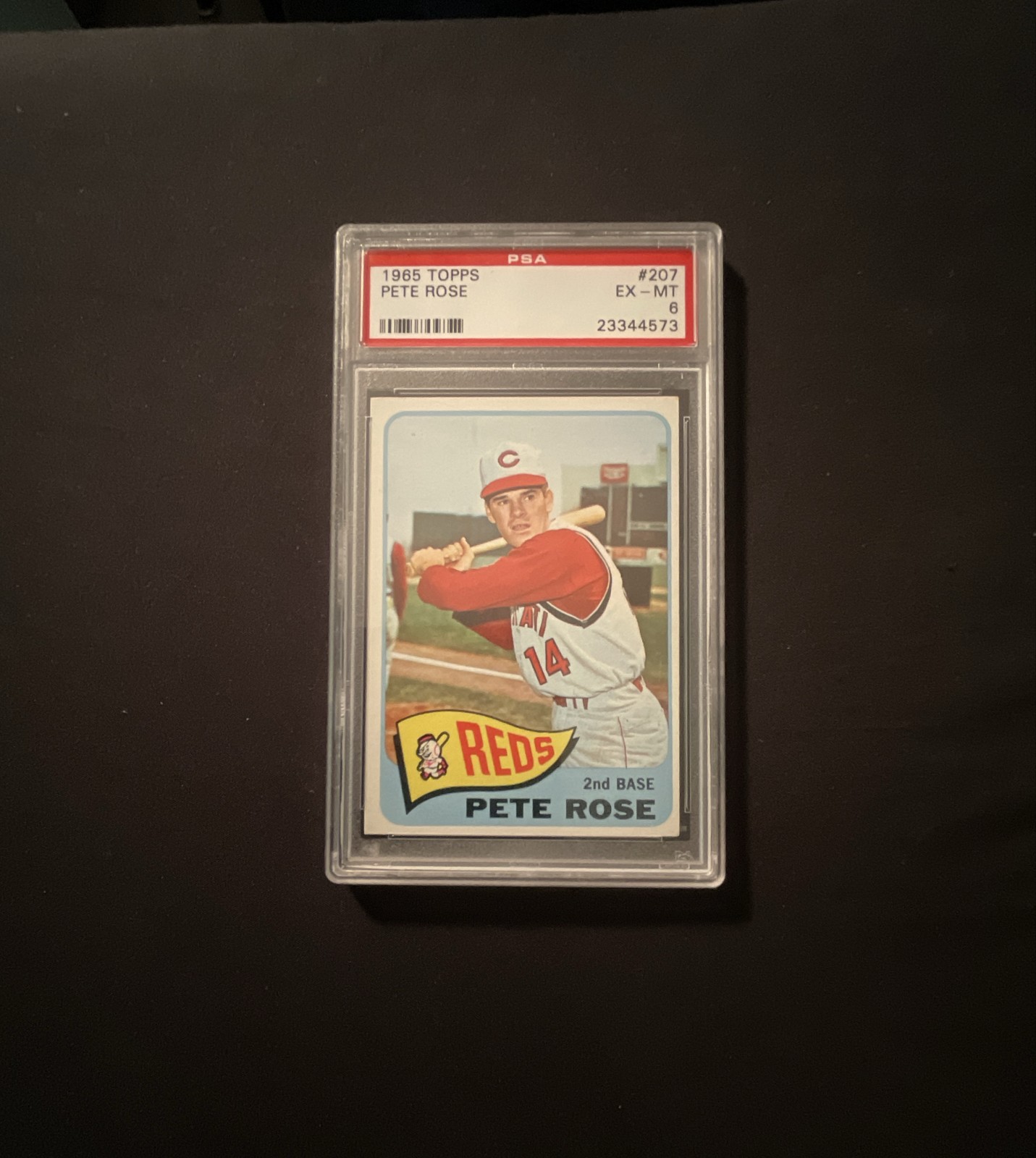 1965 Topps - Pete Rose #207 PSA 6