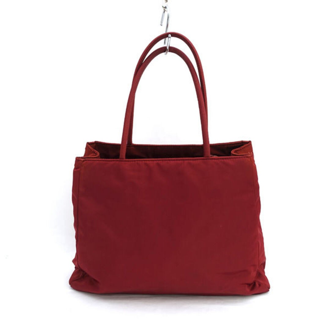 PRADA handbag tessuto wine red brand used 0990015130 thumbnail 2