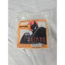 1993 McDonald  s Batman The Animated Series Batgirl Figure Sealed Happy Meal Toy