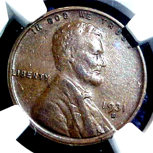 1931-S LINCOLN CENT....NGC XF40 BN......MIN. BID .01 & NO RESERVE!