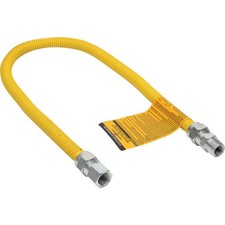 SunStar Flexible Gas Connector 36"L For Ceramic Heaters