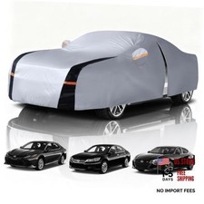 Car Cover Waterproof All Weather, 10 Layers Outdoor Car Covers for Automobiles