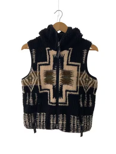 PENDLETON Vest, Medium, Polyester, Black, 9475-73… - image 1