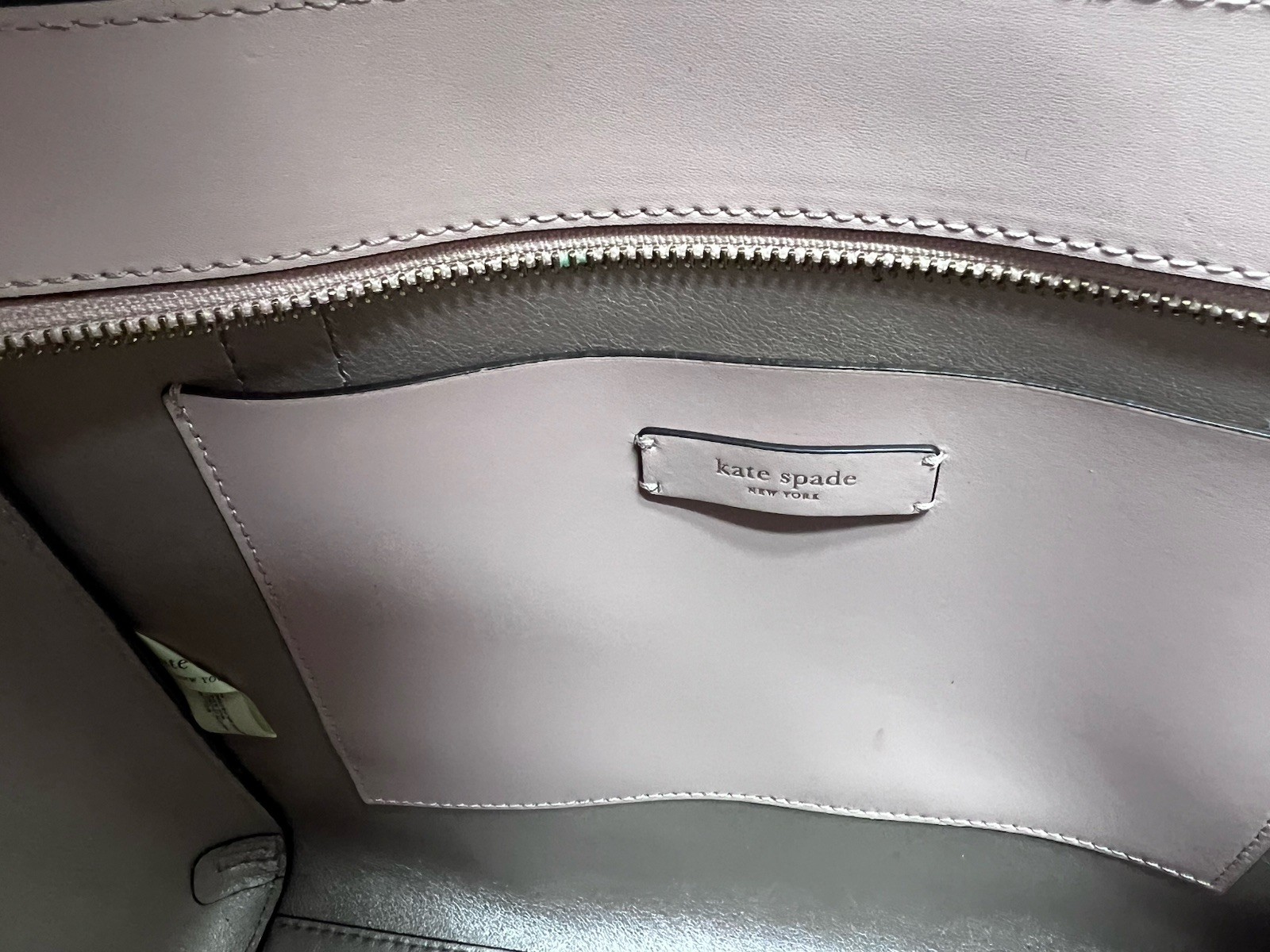 Kate Spade Scalloped Handbag in Blush Pink  thumbnail 12