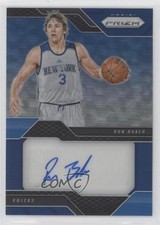 2016-17 Panini Prizm Rookie Signatures Blue Prizm 26/49 Ron Baker #46 Auto 02pb