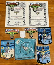 ONLY 62 Sets Made OA Lodge 432 Wipala Wiki 2009 NOAC Set Grand Canyon Council