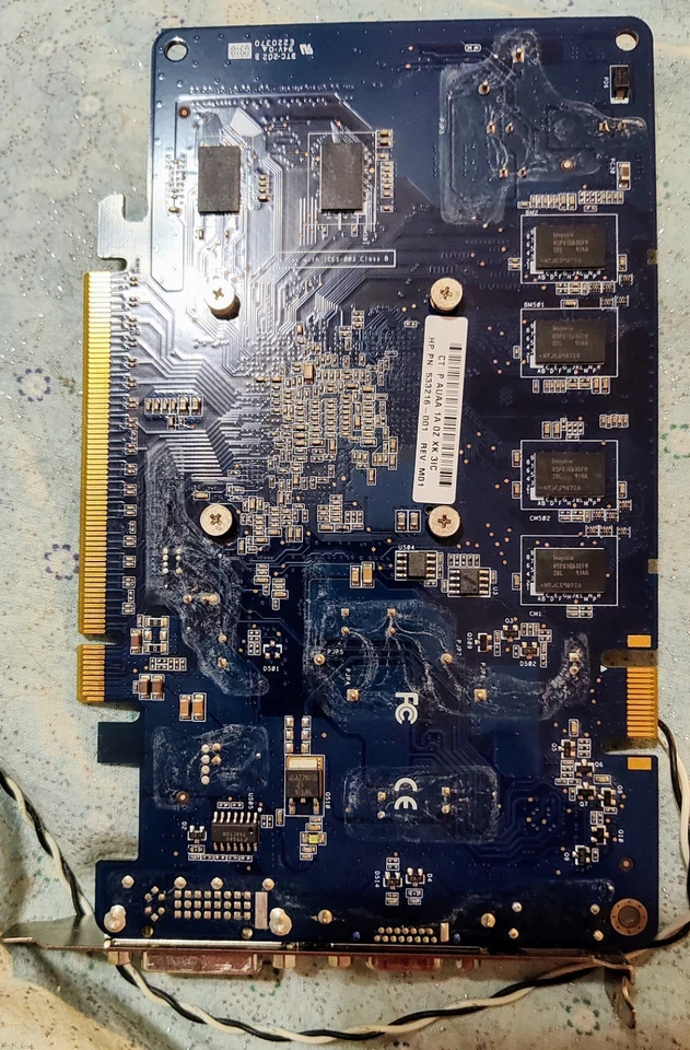 HP 533216-001 NVIDIA GeForce GT 230 1.5GB DDR2 192-Bit PCI Express 2.0 x16 Video - Image 2 of 4