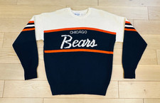 NWT VINTAGE 80’S NFL CHICAGO BEARS CLIFF ENGLE PRO LINE MIKE DITKA SWEATER LARGE