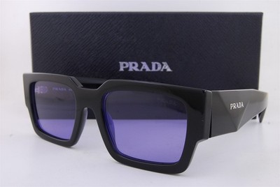 Brand New Prada Sunglasses PR B17S 16K 01O Black/Violet For Men