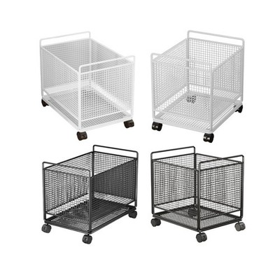 Wäschekorb mit Rollen, Praktischer Und Leicht zu Transportierender Organizer