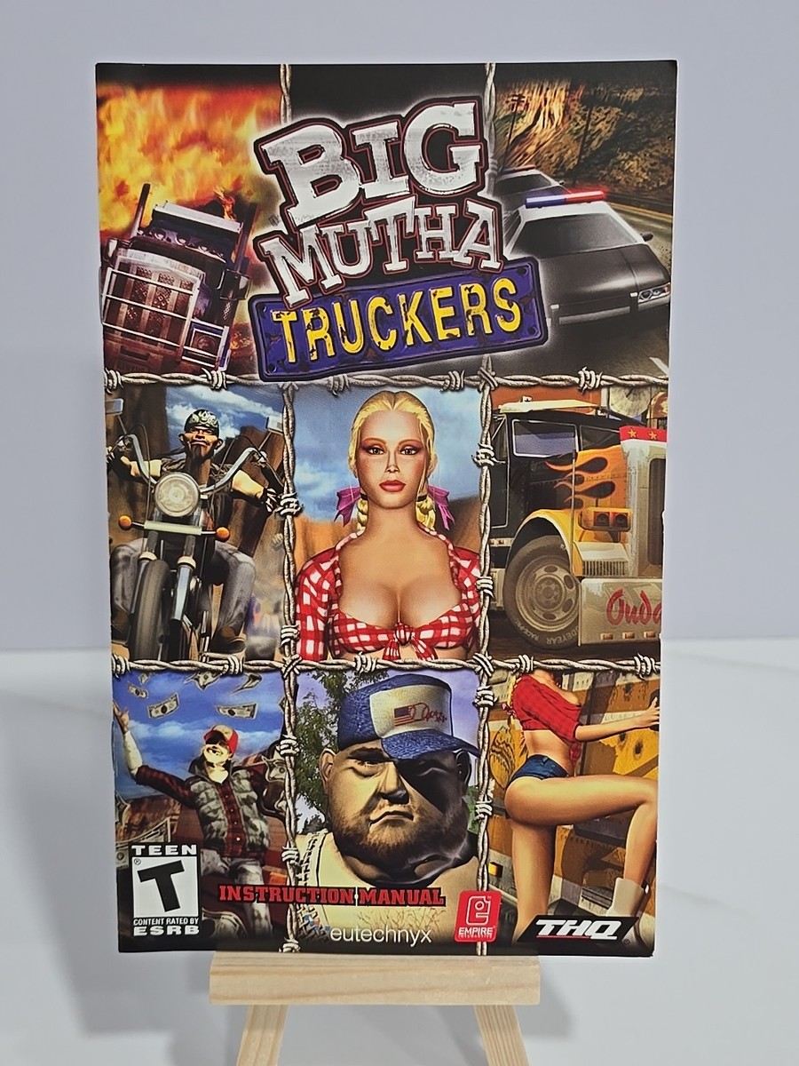 PS2★BIG MUTHA TRUCKERS 海外版★箱付・説明書付・ソフト付 Big Mutha Truckers Sony PlayStation 2 CIB Complete w/ Manual PS2
