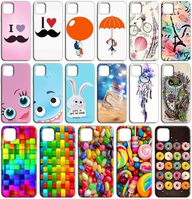 WEICHE TPU HÜLLE FÜR APPLE IPHONE 15 / PLUS / PRO / MAX GEMUSTERT M