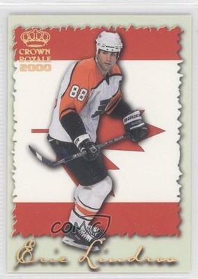 1999-00 Pacific Crown Royale International Glory Eric Lindros #18 HOF 1k9