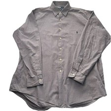 Polo Ralph Lauren Large Shirt Checked Multicolor Crane Edition Red Black Check