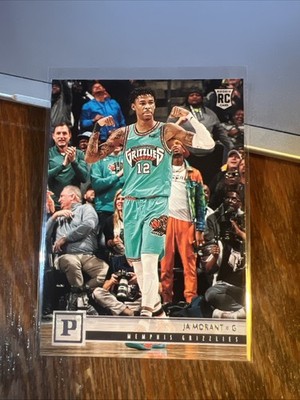 Ja Morant 2019-20 Panini Chronicles Rookie Card RC w/ Young Dolph 