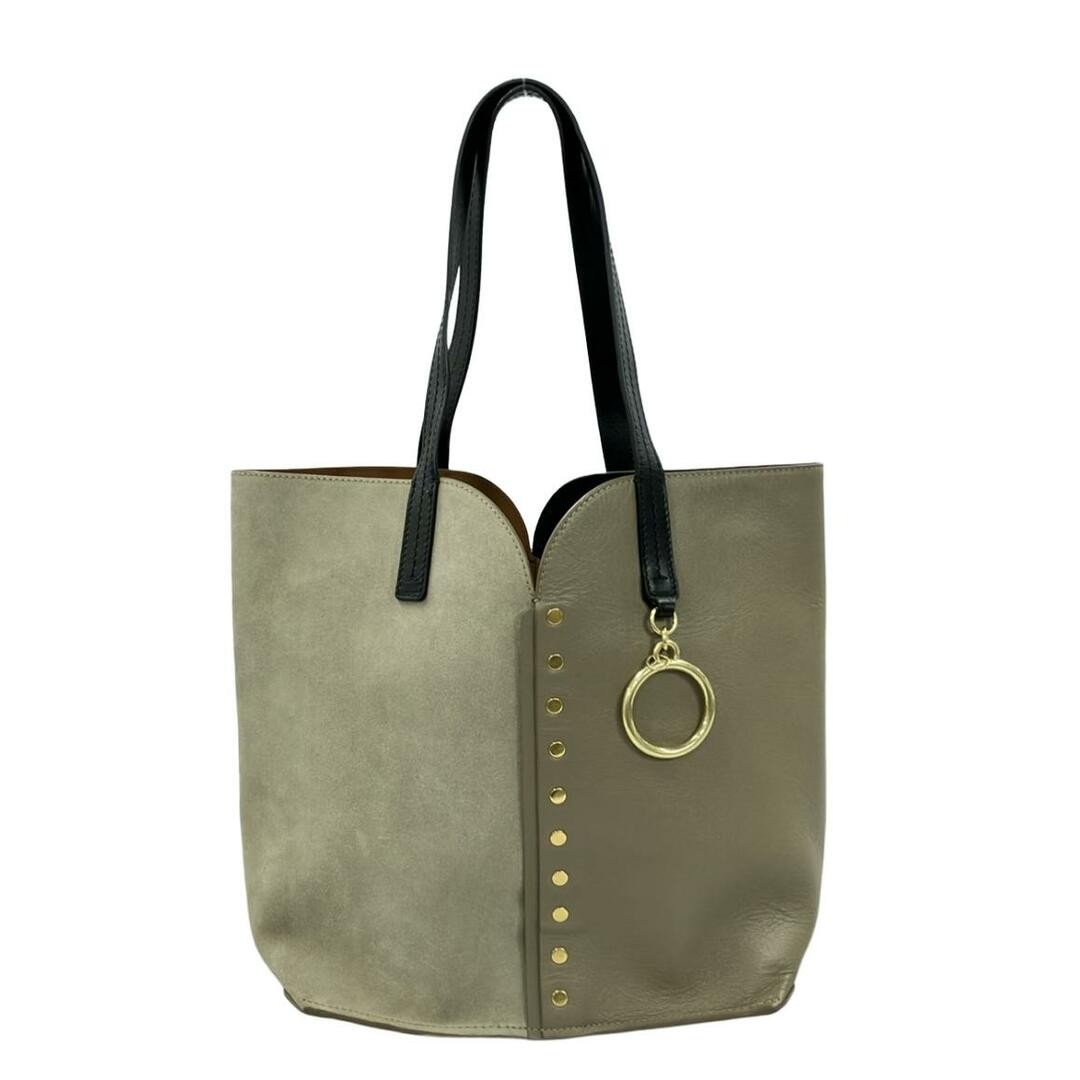 See by Chloe Leather Suede Tote Bag for Women with Distressed Details