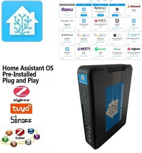 Home Assistant 17 accendi e vai server 64 ssd Mini PC-Shelly - Tuya Hp Dell