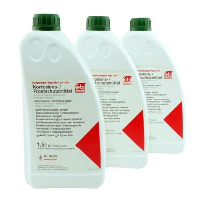 4,5L Febi Bilstein 26580 Kühlerfrostschutz Readymix für Renault Typ D Grün