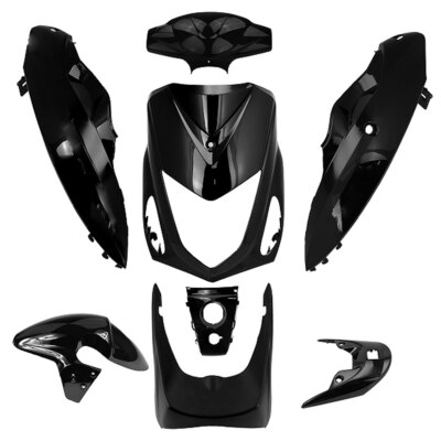Set Motorradverkleidungen 8 Stücke Matte Black TNT Motor ROM 50