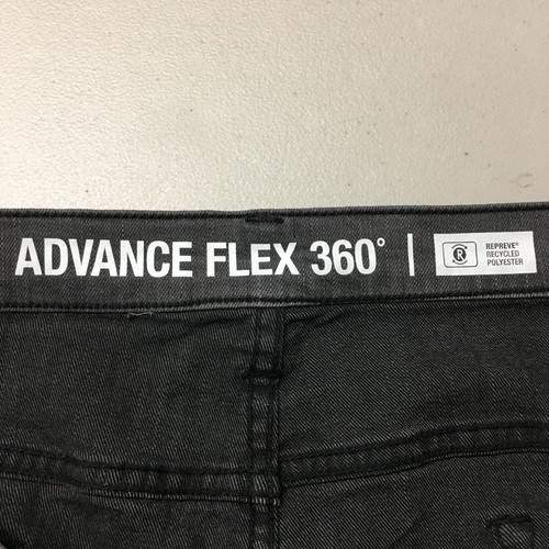 Advance Flex 360 Athletic Fit Ripped Straight Jeans Mens 44x34 Grey Hi-Rise NWT - Picture 12 of 16