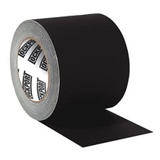 4 Inch Black Gaffers Tape - 30 Yards Wide Gaff Tape - No Residue Non Reflecti...