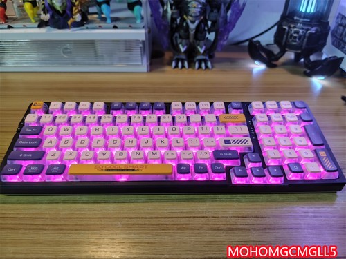Aurora Theme keycaps W/ 4 Sides Translucent Pudding Keys for Mechanical Keyboard - Picture 20 of 27