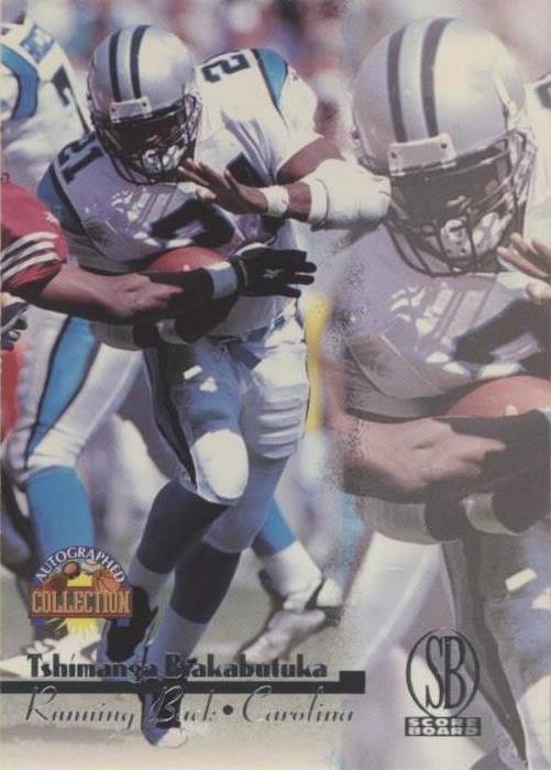 1996 Score Board Autographed Collection Tim Biakabutuka #31 - 1 of 2