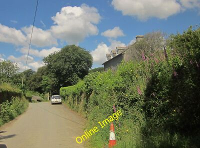 Foto 12x8 Spur bei Trenethick Cutmere Blick in die entgegengesetzte Richtung fr c2014