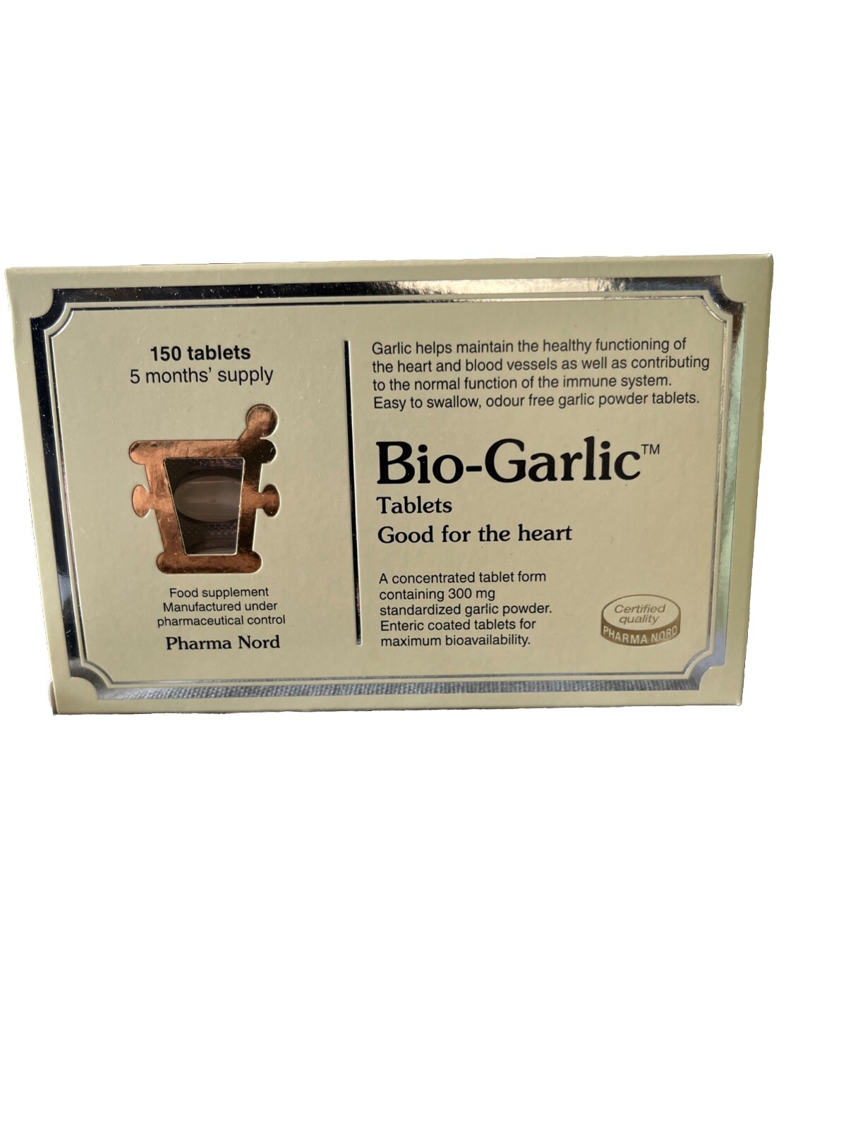 Pharma Nord Bio-Garlic Tablets (150) BBE 06/2029