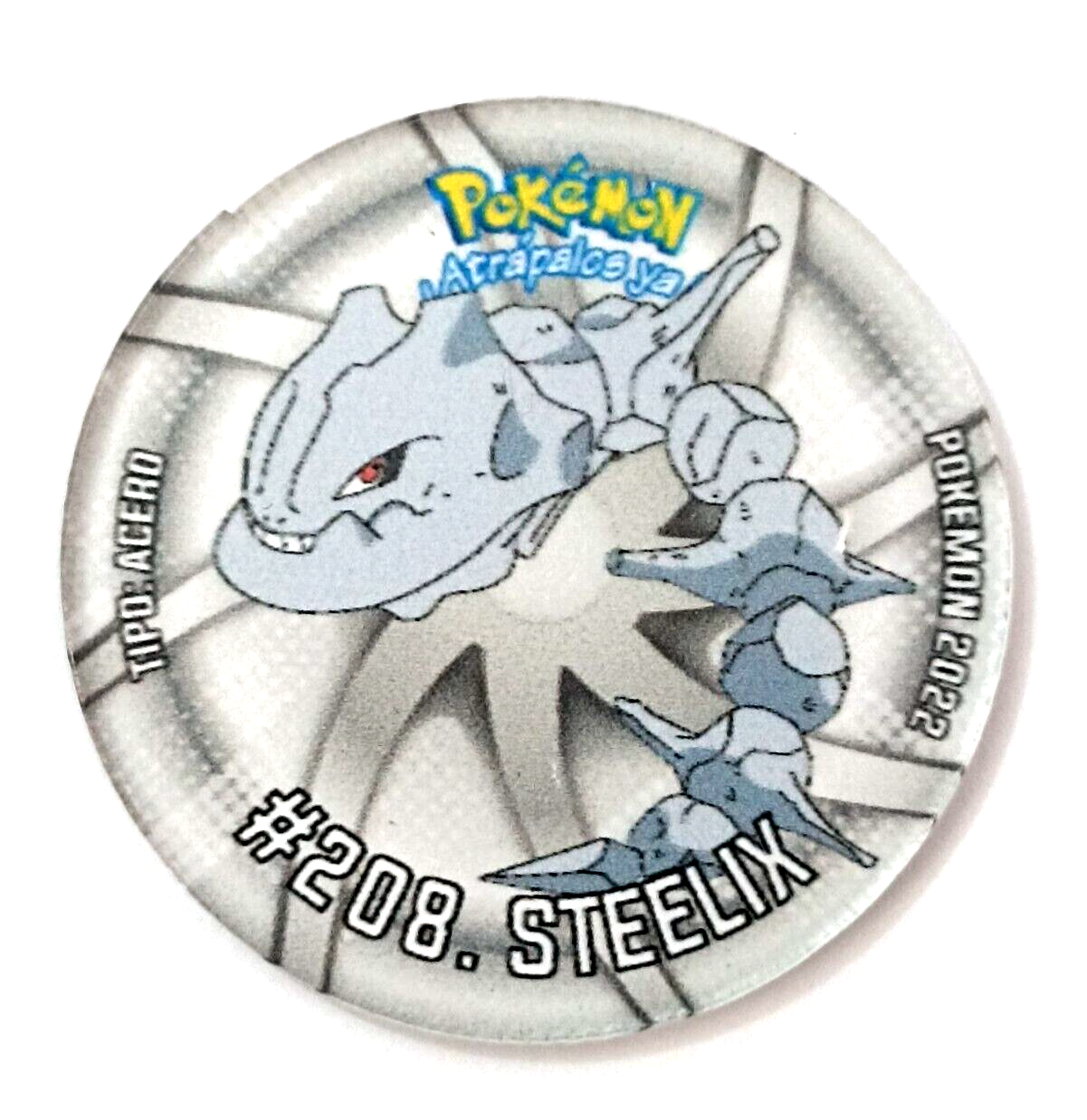 TAZO POKEMON Acrylic #110 WEEZING 2022 Kanto PERU South America Pogs Flips