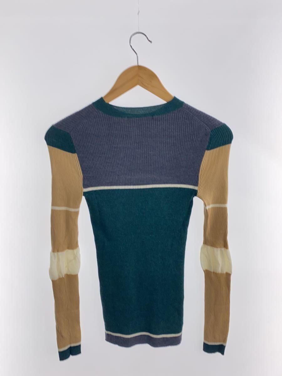 ENFOLD knitted sweater (sheer 38 wool Green 300fa970-1230 ENFOLD knitted sweater (sheer 38 wool Green 300fa970-1230