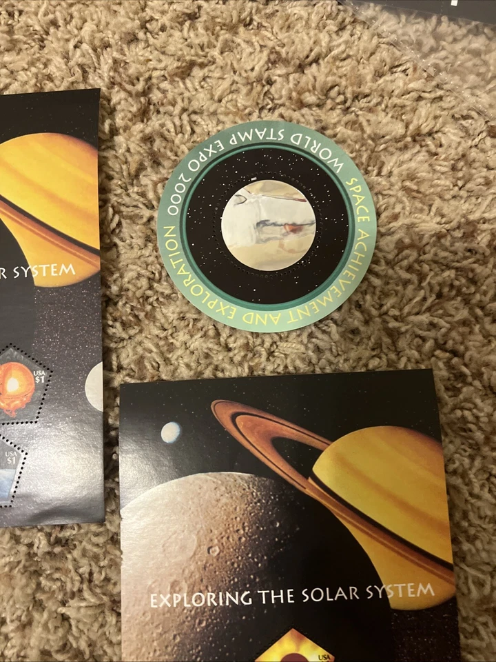 U. S. Sheet of 2 SC 3411 Escaping The Gravity Of Earth AND MORE!!!! SPACE STAMPS - Image 4 of 4