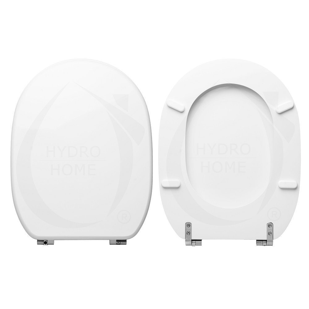 Copriwater Linea Pozzi Ginori legno rivestito in resina poliestere bianco