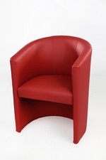 Cocktailsessel Sessel Clubsessel Loungesessel Club Möbel Bürosessel rot Neu