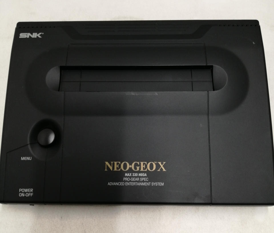 SNK NEO GEO X GOLD ENTERTAINMENT SYSTEM Japan Tommo - Cables Not