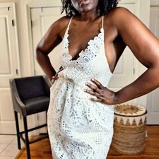 Lace Me up Sun Dress
